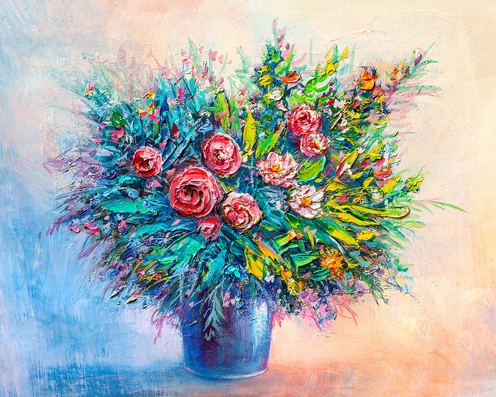 Diamond Painting - Bouquet Colorato