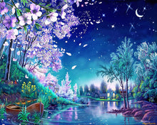Carica l&#39;immagine nel visualizzatore di Gallery, Diamond Painting - Barca sul Fiume