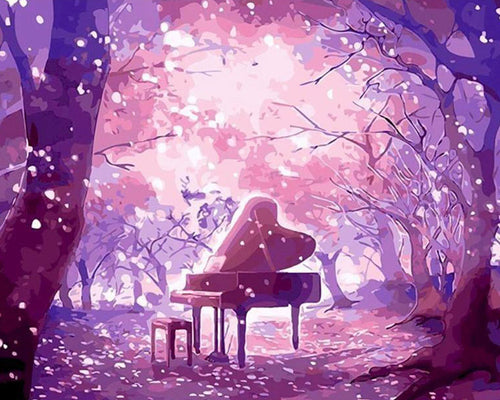 Diamond Painting - Pianoforte Magico