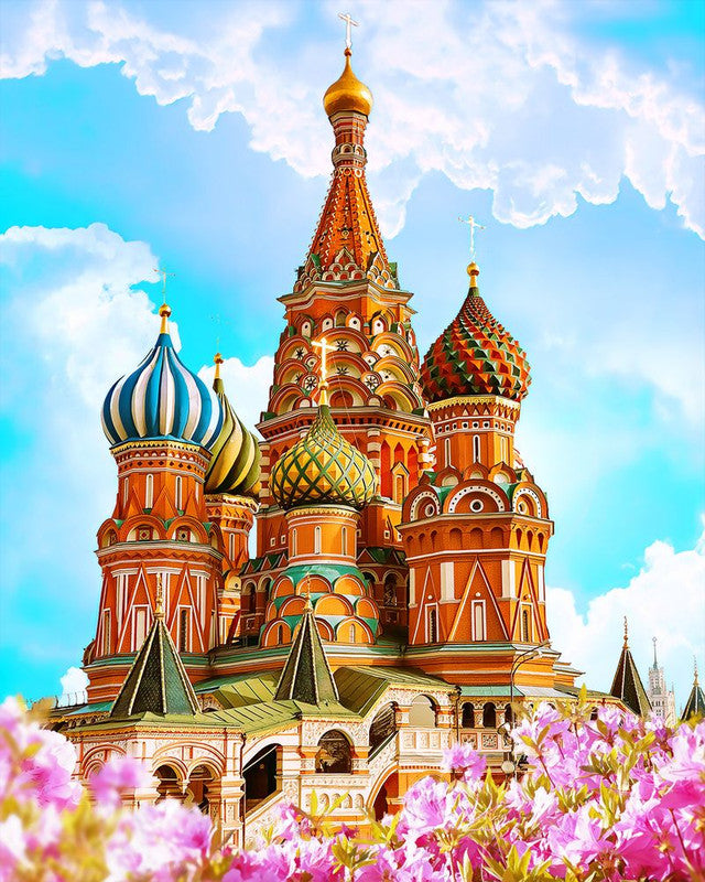 Diamond Painting - Cattedrale di San Basilio