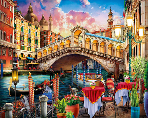 Dipingere con i numeri - Ponte di Rialto