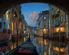 Carica l&#39;immagine nel visualizzatore di Gallery, Dipingere con i numeri Visita dal canale di Venezia Figured&#39;Art intermedia nuovi arrivi città paesaggi navi e barche