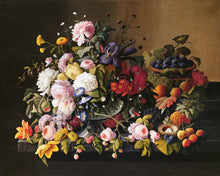 Carica l&#39;immagine nel visualizzatore di Gallery, Dipingere con i numeri Fiori e frutti Severin Roesen Figured&#39;Artfiori nuovi arrivi dipinti famosi intermedia