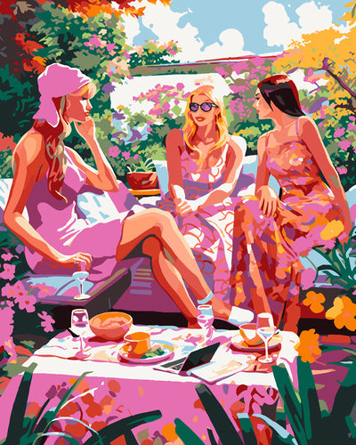 Pink Club in Giardino Figured'Art