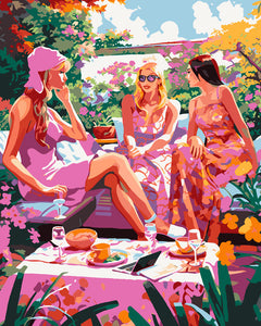 Pink Club in Giardino Figured'Art