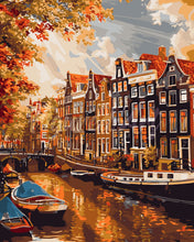 Carica l&#39;immagine nel visualizzatore di Gallery, Dipingere con i numeri - Sole ad Amsterdam Figured&#39;Art