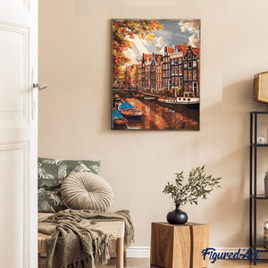 Dipingere con i numeri - Sole ad Amsterdam