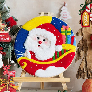 Needle Felting Babbo Natale