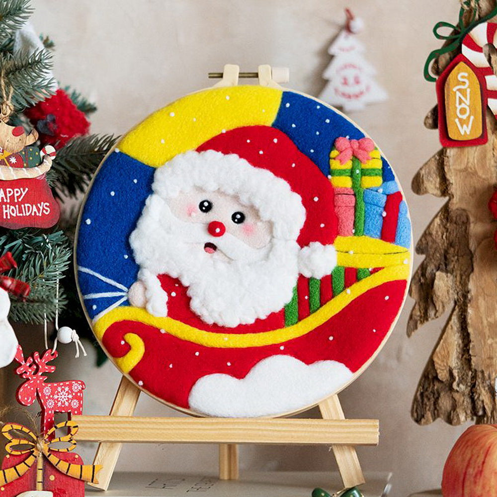 Needle Felting Babbo Natale