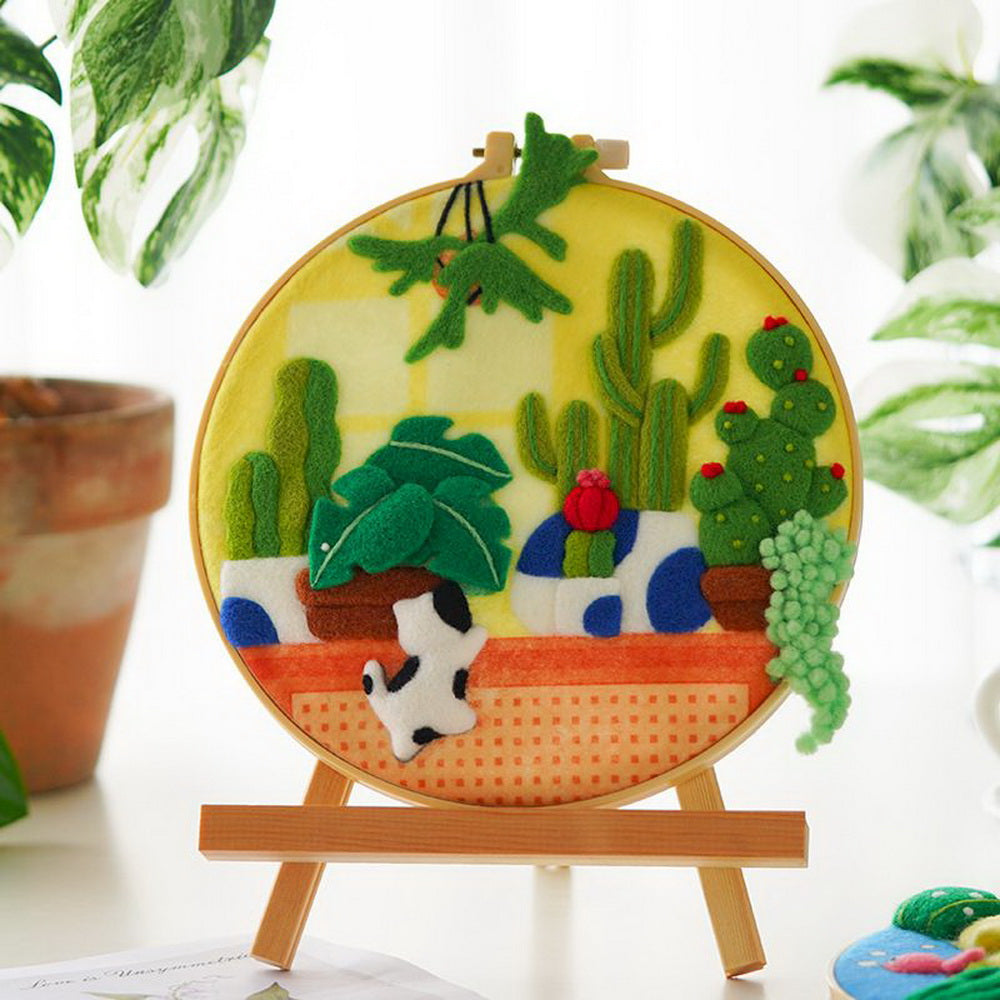 Needle Felting Piante e cactus