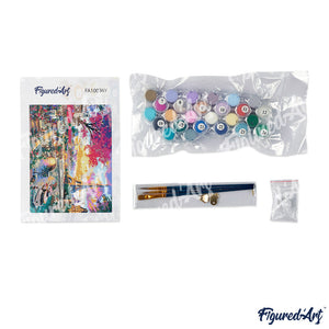 Dipingere con i numeri - Fiori Multicolori