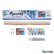 Carica l&#39;immagine nel visualizzatore di Gallery, Dipingere con i numeri - Fiori Multicolori
