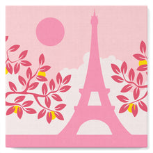 Carica l&#39;immagine nel visualizzatore di Gallery, Mini Kit da Dipingere con i Numeri 20x20cm con cornice Il sole su Parigi