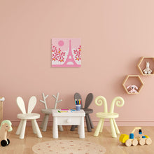 Carica l&#39;immagine nel visualizzatore di Gallery, Mini Kit da Dipingere con i Numeri 20x20cm con cornice Il sole su Parigi