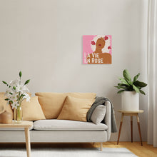 Carica l&#39;immagine nel visualizzatore di Gallery, Mini Kit da Dipingere con i Numeri 20x20cm con cornice Vita in rosa