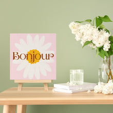 Carica l&#39;immagine nel visualizzatore di Gallery, Mini Kit da Dipingere con i Numeri 20x20cm con cornice Bonjour