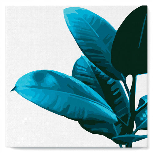 Mini Kit da Dipingere con i Numeri 20x20cm con cornice Ficus