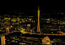 Carica l&#39;immagine nel visualizzatore di Gallery, Scratch Painting - Città Di Guangzhou