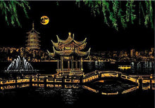 Carica l&#39;immagine nel visualizzatore di Gallery, Scratch Painting - Lago In Cina