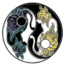 Carica l&#39;immagine nel visualizzatore di Gallery, Puzzle 2D in legno - Yin Yang Enigmatico