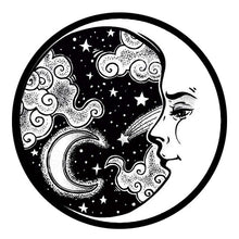 Carica l&#39;immagine nel visualizzatore di Gallery, Puzzle 2D in legno - Luna Crescente