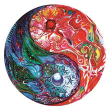 Carica l&#39;immagine nel visualizzatore di Gallery, Puzzle 2D in legno - Yin Yang Colorato
