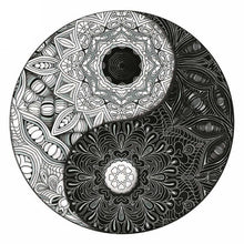 Carica l&#39;immagine nel visualizzatore di Gallery, Puzzle 2D in legno - Yin Yang Zen