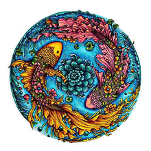 Carica l&#39;immagine nel visualizzatore di Gallery, Puzzle 2D in legno - Carpe Koi