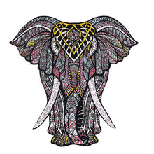 Carica l&#39;immagine nel visualizzatore di Gallery, Puzzle 2D in legno - Elefante