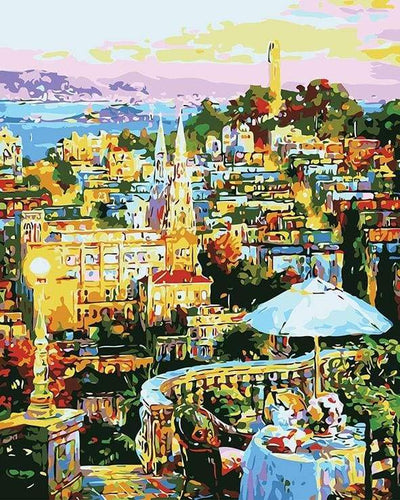 Dipingere con i numeri - Una Città In Belgio