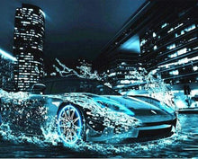 Carica l&#39;immagine nel visualizzatore di Gallery, Dipingere con i numeri - Automobile Sportiva Astratta