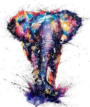 Carica l&#39;immagine nel visualizzatore di Gallery, Dipingere con i numeri - Elefante Asiatico Acrilico