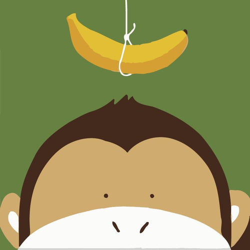 Dipingere con i numeri Bambini - Piccola Scimmia E Banana