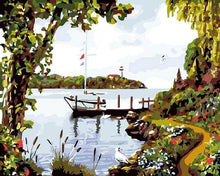 Carica l&#39;immagine nel visualizzatore di Gallery, Dipingere con i numeri - Costa Americana