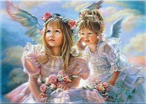 Dipingere con i numeri - Angeli