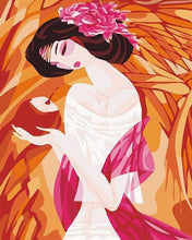 Carica l&#39;immagine nel visualizzatore di Gallery, Dipingere con i numeri - Signora Asiatica