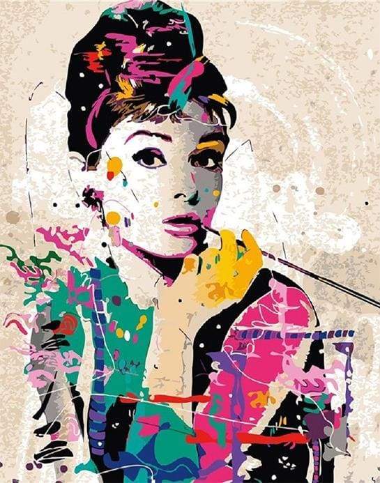 Dipingere con i numeri - Audrey