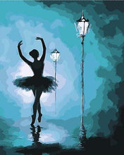 Carica l&#39;immagine nel visualizzatore di Gallery, Dipingere con i numeri - Balletto Sotto I Lampioni