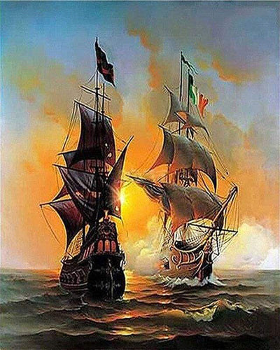 Dipingere con i numeri - Corazzata