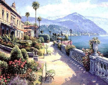 Carica l&#39;immagine nel visualizzatore di Gallery, Dipingere con i numeri - Bellissimo Paesaggio Costiero