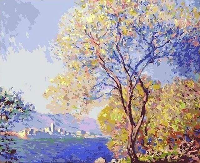 Dipingere con i numeri - Paesaggio Dai Colori Graziosi