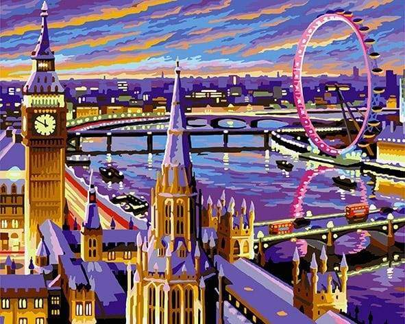 Dipingere con i numeri - Meravigliosa Londra