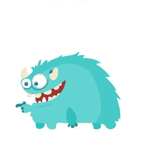 Dipingere con i numeri Bambini - Piccolo Mostro