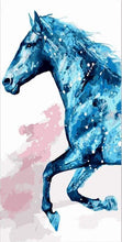Carica l&#39;immagine nel visualizzatore di Gallery, Dipingere con i numeri - Cavallo Blu