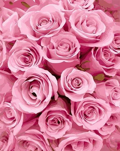 Dipingere con i numeri - Bouquet Di Rose