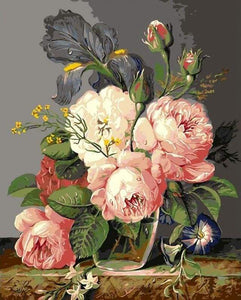 Dipingere con i numeri - Bouquet Di Fiori Selvatici