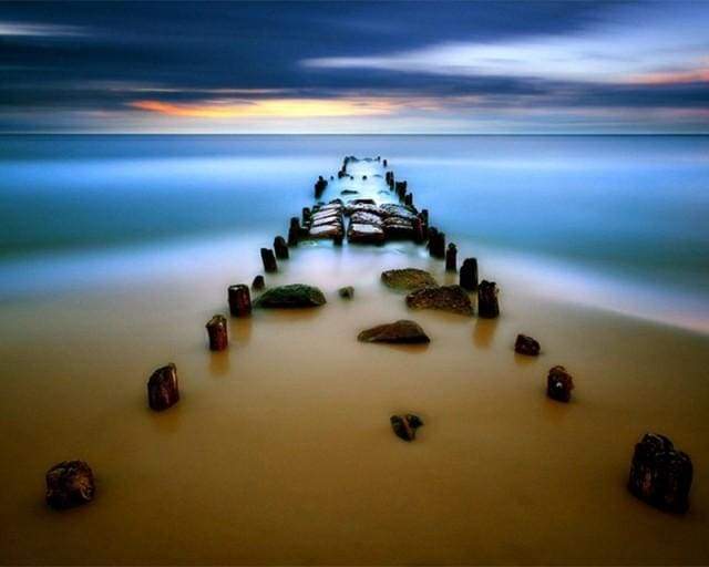 Dipingere con i numeri - Ponte Sotto L'Acqua