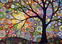 Carica l&#39;immagine nel visualizzatore di Gallery, Diamond Painting - Albero Della Vita 40x50cm tela già incorniciata