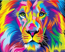 Carica l'immagine nel visualizzatore di Gallery, Diamond Painting - Leone Pop- Art 2