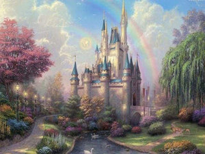 Dipingere con i numeri - Castello E Arcobaleno